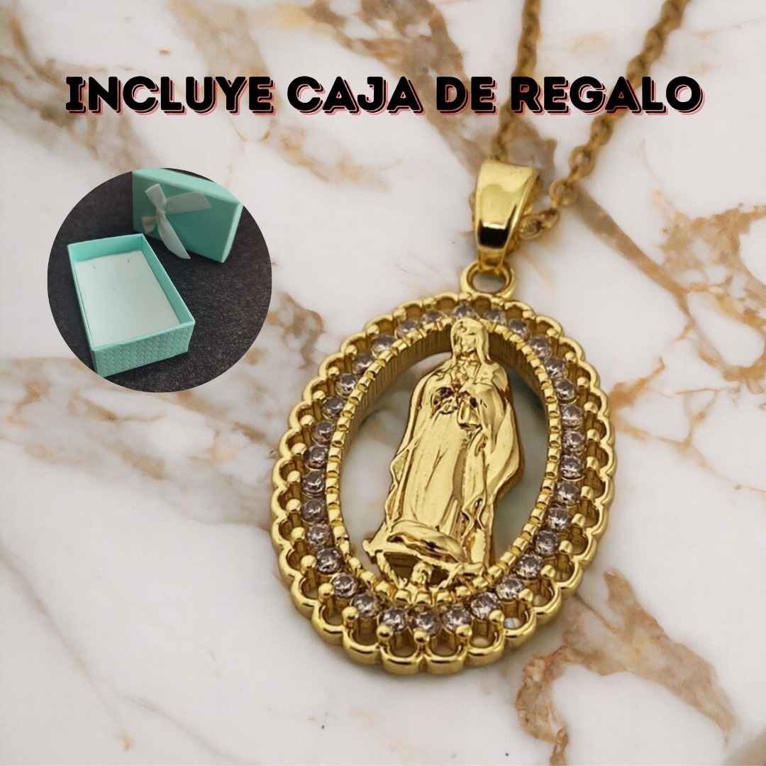 Collar Virgen Maria +CAJAREGALO